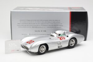 Mercedes W196 Streamliner #20 K. Kling French GP 1954 CMC 1:18 M-128B Metal - imaginea 6 din 6