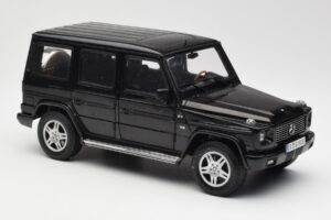 Mercedes G 500 W463 Negru Dealer Edition AUTOart 1:18 B66962143 Metal - imaginea 6 din 8