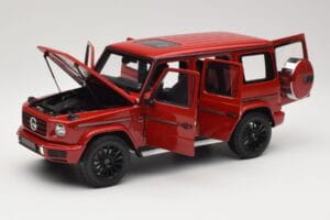 Mercedes G 500 W463 Roșu Minichamps 1:18 110037101 Metal - imaginea 2 din 8