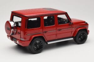 Mercedes G 500 W463 Roșu Minichamps 1:18 110037101 Metal - imaginea 3 din 8