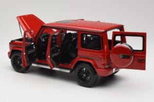 Mercedes G 500 W463 Roșu Minichamps 1:18 110037101 Metal - imaginea 5 din 8