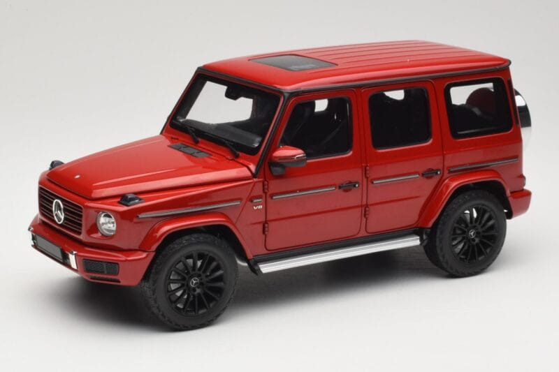 Mercedes G 500 W463 Roșu Minichamps 1:18 110037101 Metal
