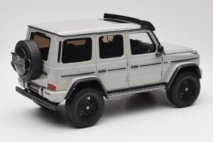 Mercedes G 63 AMG 4x4 Squared Arabian Grey Almost Real 1:18 820829 Metal - imaginea 3 din 8