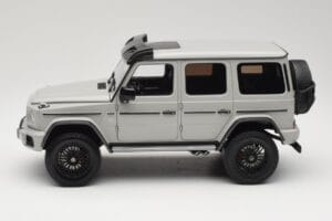 Mercedes G 63 AMG 4x4 Squared Arabian Grey Almost Real 1:18 820829 Metal - imaginea 4 din 8