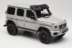 Mercedes G 63 AMG 4x4 Squared Arabian Grey Almost Real 1:18 820829 Metal - imaginea 6 din 8