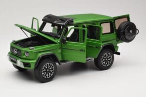 Mercedes G 63 AMG 4x4 Squared Green Hell Magno Almost Real 1:18 820821 Metal - imaginea 2 din 8