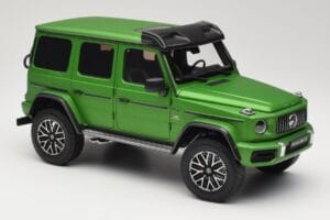 Mercedes G 63 AMG 4x4 Squared Green Hell Magno Almost Real 1:18 820821 Metal - imaginea 6 din 8