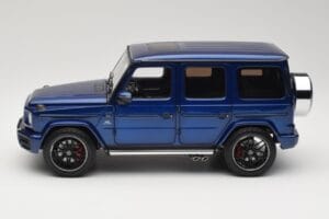 Mercedes G 63 AMG W463 Blue Metallic Minichamps 1:18 110037061 Metal - imaginea 4 din 8