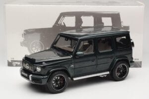 Mercedes G 63 AMG W463 Green Metallic Minichamps 1:18 110037066 Metal - imaginea 8 din 8
