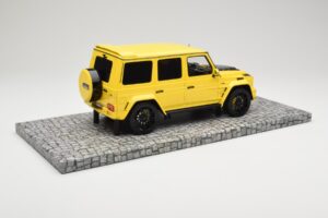 Mercedes Brabus 850 6.0 Widestar G63 W463 Electric Beam Yellow Minichamps 1:18 107032402 Metal - imaginea 2 din 6