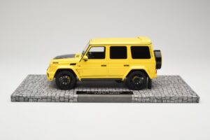 Mercedes Brabus 850 6.0 Widestar G63 W463 Electric Beam Yellow Minichamps 1:18 107032402 Metal - imaginea 3 din 6