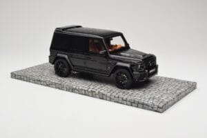 Mercedes Brabus 850 6.0 Widestar G63 W463 Obsidian Black Metallic Minichamps 1:18 107032400 Metal - imaginea 4 din 6