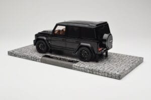 Mercedes Brabus 850 6.0 Widestar G63 W463 Obsidian Black Metallic Minichamps 1:18 107032400 Metal - imaginea 5 din 6