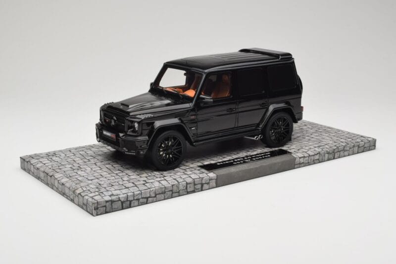 Mercedes Brabus 850 6.0 Widestar G63 W463 Obsidian Black Metallic Minichamps 1:18 107032400 Metal