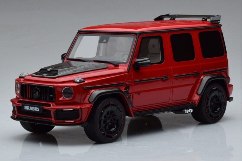 Mercedes G-Class W464 Brabus G900 Rocket Jupiter Red GT Spirit 1:18 GT897 Rășină