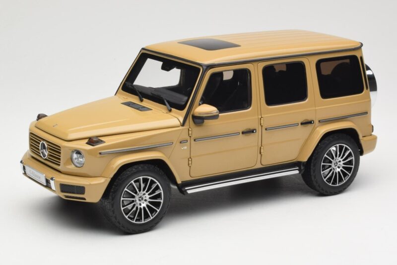 Mercedes G-Class G 500 W463A Solarbeam Yellow Metallic Minichamps 1:18 113037108 Metal