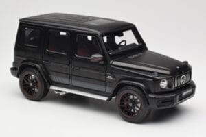 Mercedes G-Class G63 AMG W463A Matt Black Minichamps 1:18 110037064 Metal - imaginea 6 din 8