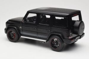 Mercedes G-Class G63 AMG W463A Matt Black Minichamps 1:18 110037064 Metal - imaginea 7 din 8