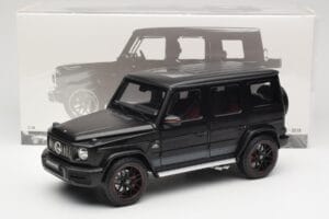 Mercedes G-Class G63 AMG W463A Matt Black Minichamps 1:18 110037064 Metal - imaginea 8 din 8