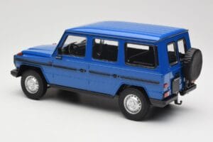 Mercedes G-Class W460 LWB Albastru Închis Minichamps 1:18 155038100 Metal - imaginea 5 din 6