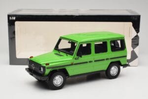 Mercedes G-Class W460 LWB Verde Minichamps 1:18 155038101 Metal - imaginea 6 din 6
