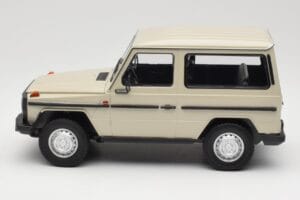 Mercedes G-Class W460 SWB Grey Metallic Minichamps 1:18 155038004 Metal - imaginea 3 din 6