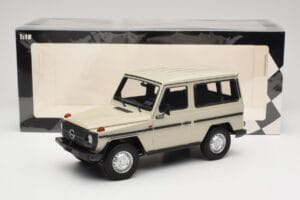 Mercedes G-Class W460 SWB Grey Metallic Minichamps 1:18 155038004 Metal - imaginea 6 din 6