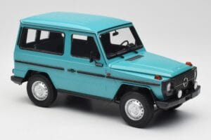 Mercedes G-Class W460 SWB Turcoaz Minichamps 1:18 155038001 Metal - imaginea 4 din 6