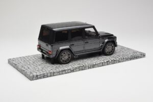 Mercedes G-Class W463 Brabus V12 800 Widestar Gri Minichamps 1:18 107032300 Metal - imaginea 2 din 6