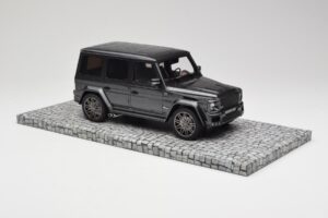 Mercedes G-Class W463 Brabus V12 800 Widestar Gri Minichamps 1:18 107032300 Metal - imaginea 4 din 6
