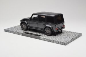 Mercedes G-Class W463 Brabus V12 800 Widestar Gri Minichamps 1:18 107032300 Metal - imaginea 5 din 6