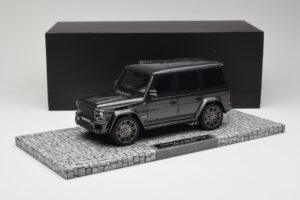 Mercedes G-Class W463 Brabus V12 800 Widestar Gri Minichamps 1:18 107032300 Metal - imaginea 6 din 6