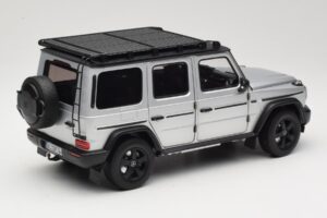 Mercedes G-Class W463 Iridium Silver Norev 1:18 183030 Metal - imaginea 3 din 8