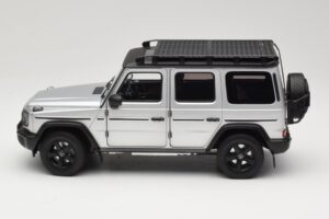 Mercedes G-Class W463 Iridium Silver Norev 1:18 183030 Metal - imaginea 4 din 8