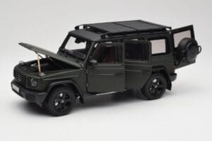 Mercedes G-Class W465 Verde Oliv Norev 1:18 B66960662 Metal - imaginea 2 din 8