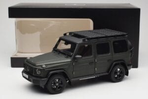 Mercedes G-Class W465 Verde Oliv Norev 1:18 B66960662 Metal - imaginea 8 din 8
