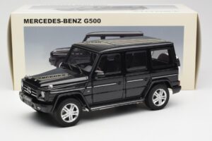 Mercedes G500 W463 Negru AUTOart 1:18 76216 Metal - imaginea 8 din 8