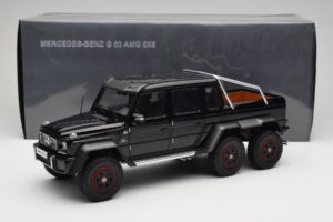 Mercedes AMG G63 W463 6x6 Gloss Negru AUTOart 1:18 76306 Compozit - imaginea 8 din 8