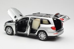 Mercedes GL-Class X166 Iridium Argintiu Metallic Norev 1:18 B66960097 Metal - imaginea 5 din 8