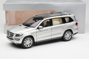 Mercedes GL-Class X166 Iridium Argintiu Metallic Norev 1:18 B66960097 Metal - imaginea 8 din 8
