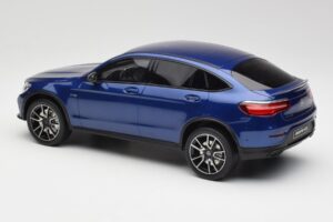 Mercedes AMG GLC 43 Coupe Brilliant Albastru GT Spirit 1:18 B66960468 Rășină - imaginea 5 din 6