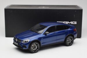 Mercedes AMG GLC 43 Coupe Brilliant Albastru GT Spirit 1:18 B66960468 Rășină - imaginea 6 din 6