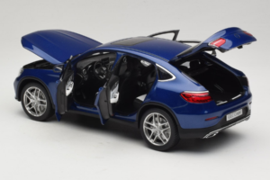 Mercedes GLC X253 Coupe Albastru iScale 1:18 B66960805 Metal - imaginea 5 din 8