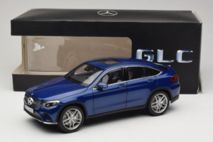 Mercedes GLC X253 Coupe Albastru iScale 1:18 B66960805 Metal - imaginea 8 din 8