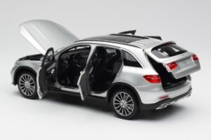 Mercedes GLC X253 Iridium Argintiu Norev 1:18 B66960363 Metal - imaginea 5 din 8