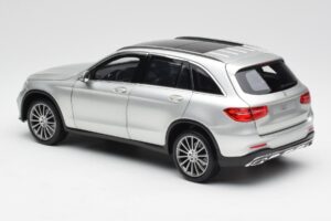 Mercedes GLC X253 Iridium Argintiu Norev 1:18 B66960363 Metal - imaginea 7 din 8