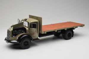 Mercedes L6600 Rungewagen Gri Negru Minichamps 1:18 109031050 Metal - imaginea 2 din 8