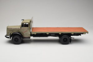 Mercedes L6600 Rungewagen Gri Negru Minichamps 1:18 109031050 Metal - imaginea 4 din 8