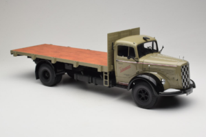 Mercedes L6600 Rungewagen Gri Negru Minichamps 1:18 109031050 Metal - imaginea 6 din 8