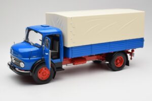 Mercedes L911 Albastru Schuco 1:18 450044800 Metal - imaginea 2 din 8